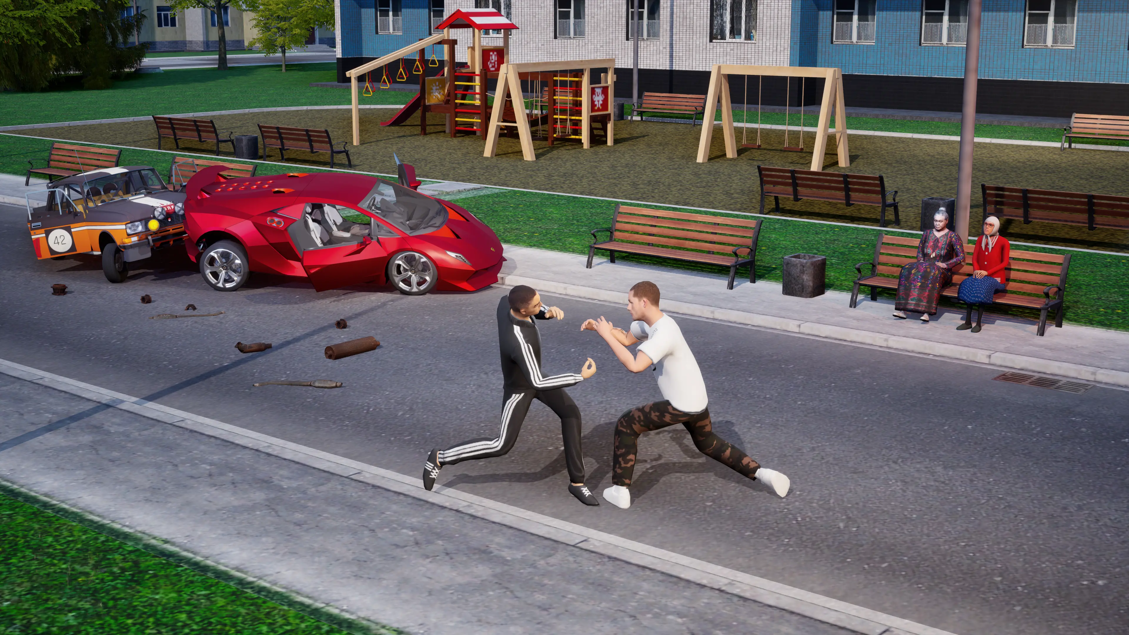 <span style="color: #E2310C">Удерживай</span> район